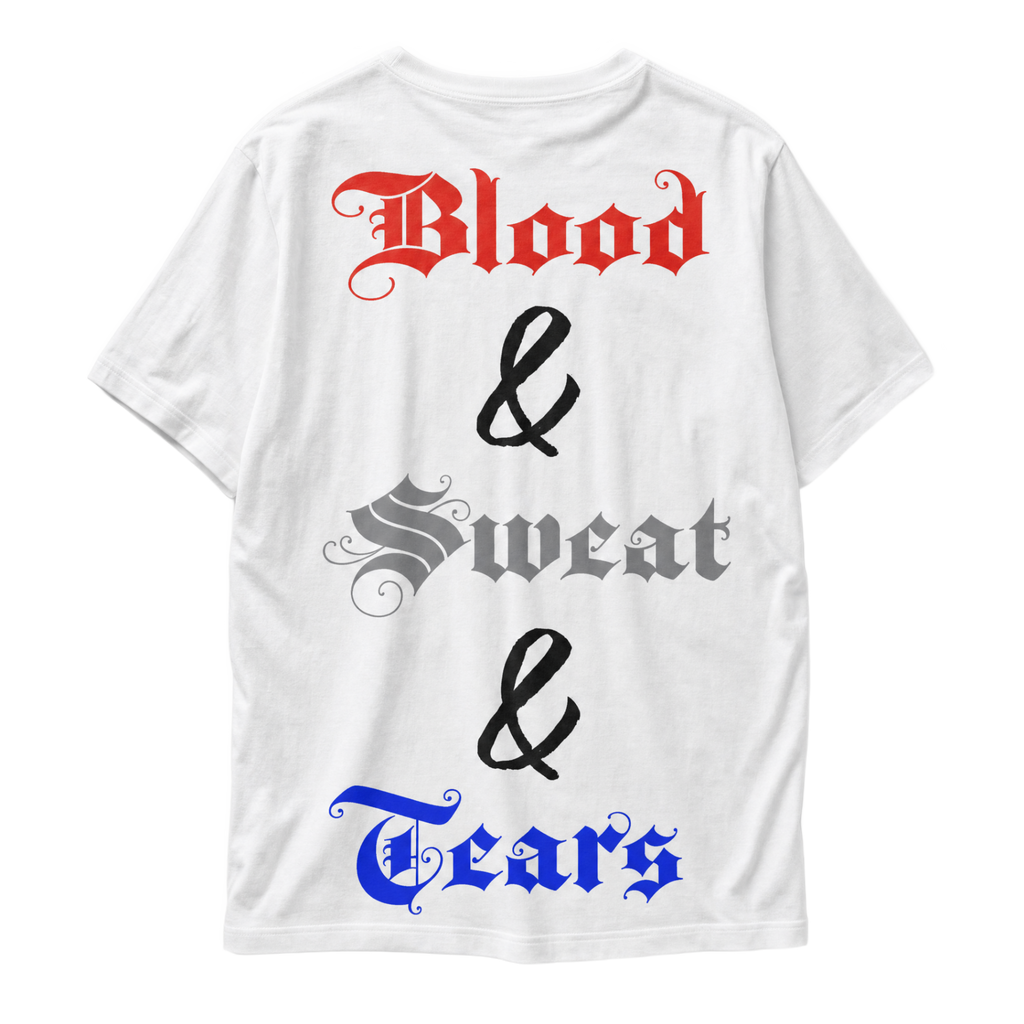 Blood Sweat & Tears Tee - Back
