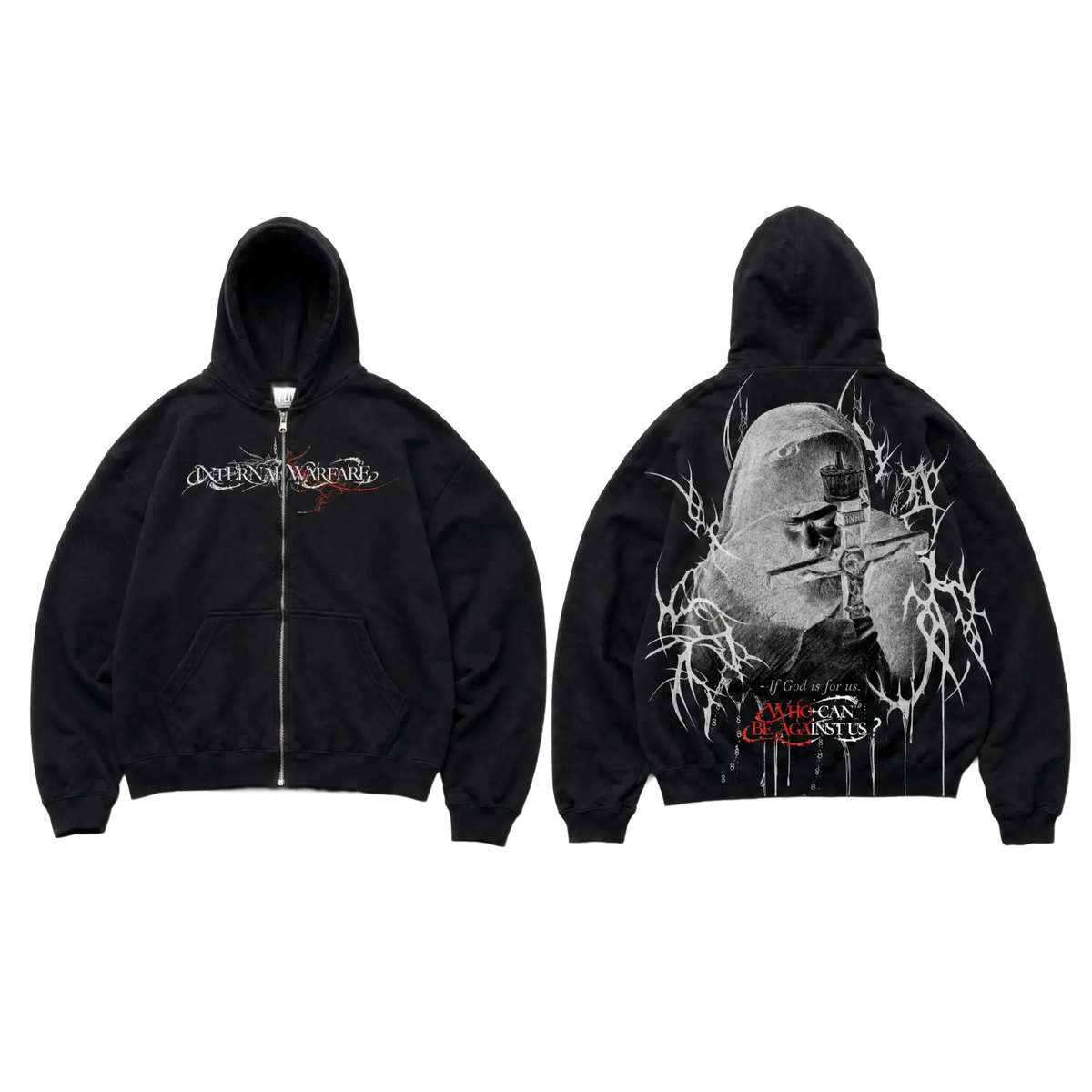 Trust in God Hoodie front and back
